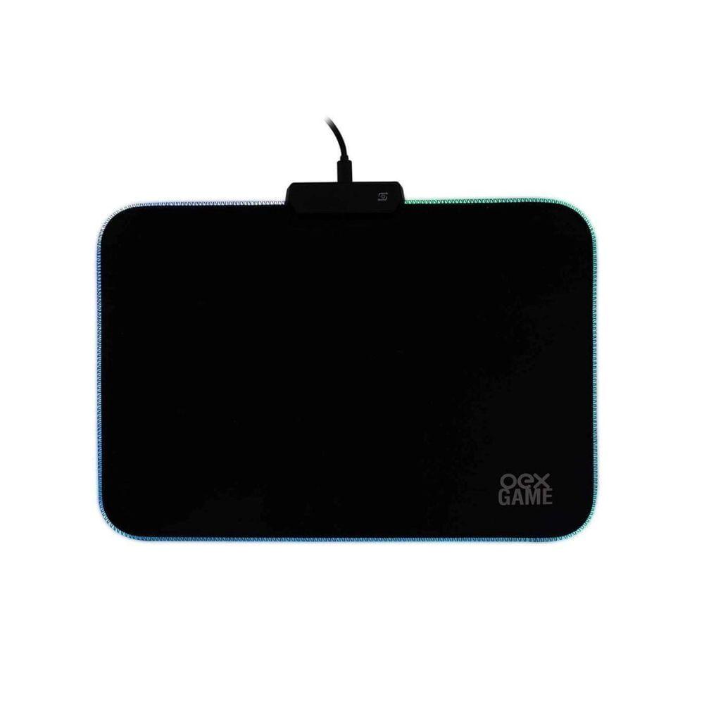 Mousepad Gamer Com Led - Glow Mp310 Speed - Pequeno Preto - 4