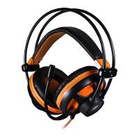Headset Gamer Argos - Virtual Surround 7.1 E Multiplataforma - Oexgame Preto Com Laranja - 1