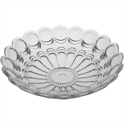 Centro de Mesa Vidro Transparente 7X32X32Cm - GS