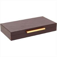 Caixa Organizadora Sintético Marrom 3 Peças - Home&amp;Co - 2