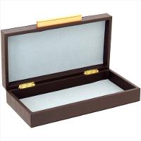 Caixa Organizadora Sintético Marrom 3 Peças - Home&amp;Co - 6