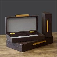 Caixa Organizadora Sintético Marrom 3 Peças - Home&amp;Co - 8