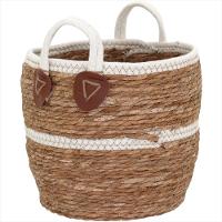 Cesta Fibra Natural 3 Peças 28x33x33cm GS - 3