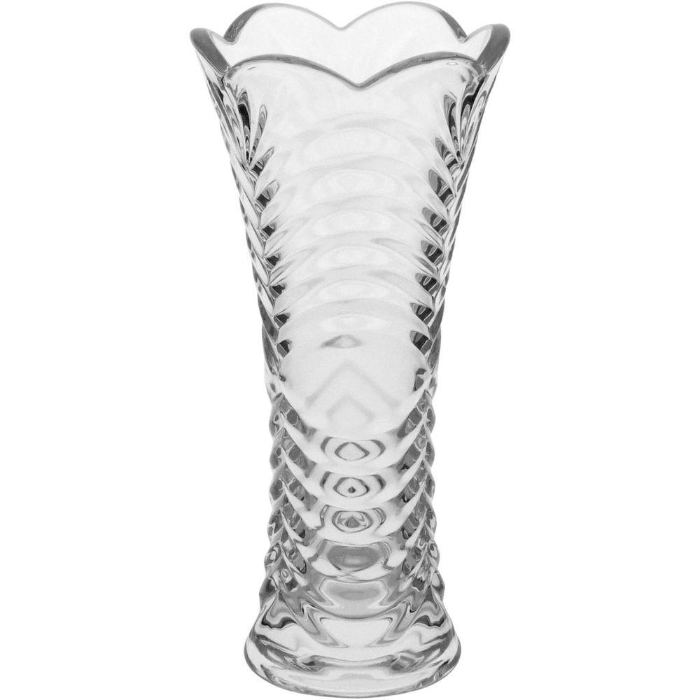 Vaso  Vidro Transparente 19x9x9Cm Gs - 2