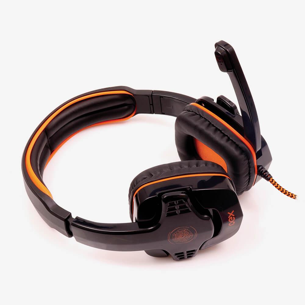 Headset Gamer 7.1 - Target Hs203 - Usb - Oexgame Preto - 2