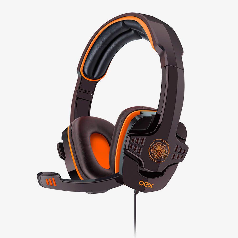 Headset Gamer 7.1 - Target Hs203 - Usb - Oexgame Preto - 4