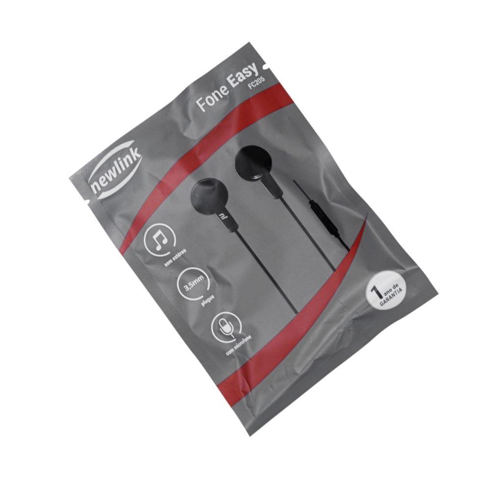 Display Com 25 Fones De Ouvido Newlink Easy Fc205 Preto - 2