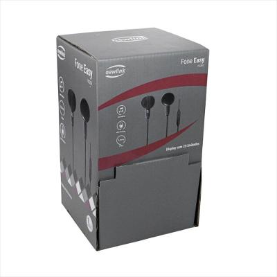 Fones de Ouvido Newlink Easy FC205 P2 com Microfone, Display 25un Preto