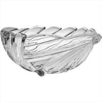 Centro Mesa Vidro Transparente 13x26x26cm Gs - GS - 2