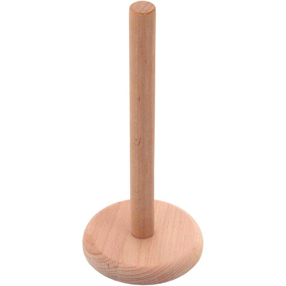 Suporte Papel Toalha  Madeira Natural Gs - 2