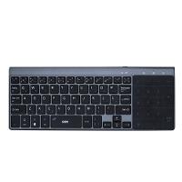 Mini Teclado Bluetooth Touchpad Oex Premium Tc503 Chumbo - 4
