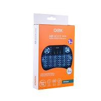 Mini Teclado Wireless Com Touch Oex Airmouse Ck103 Preto - 2