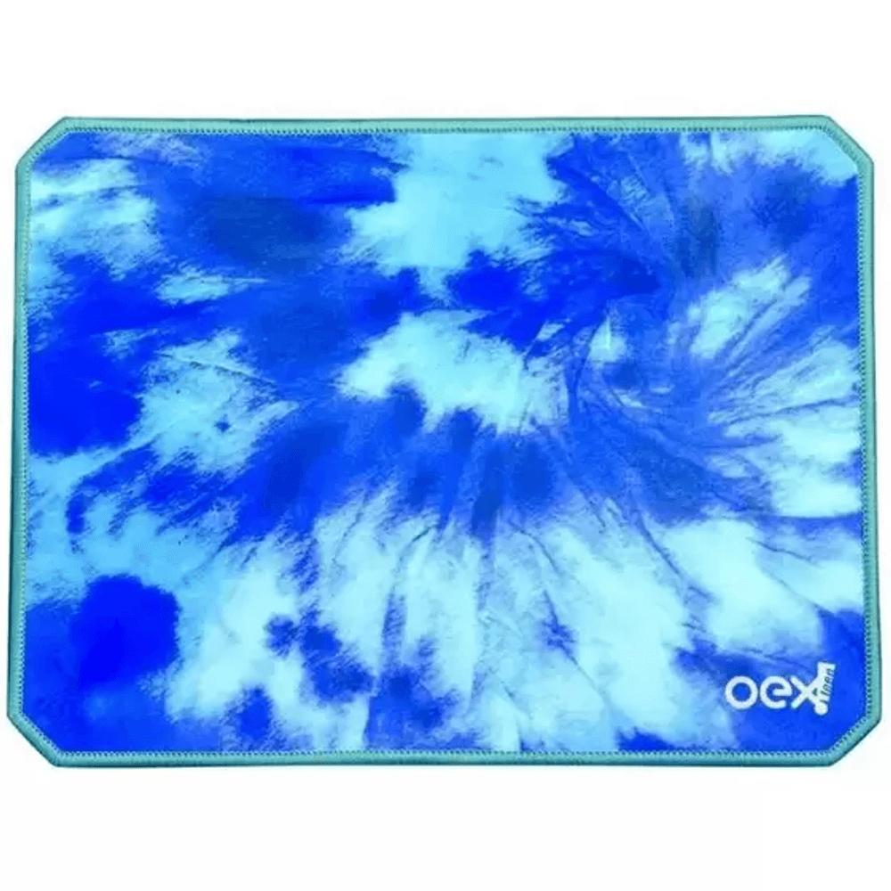 Combo Vibes (Mouse+Mousepad) Oex Kids / Teen Mc200 Azul - 1