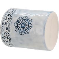 Cachepô Cerâmica Azul