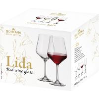 Taça Vinho Bohemia Lida Cristal 580 ml 6 Peças - 2