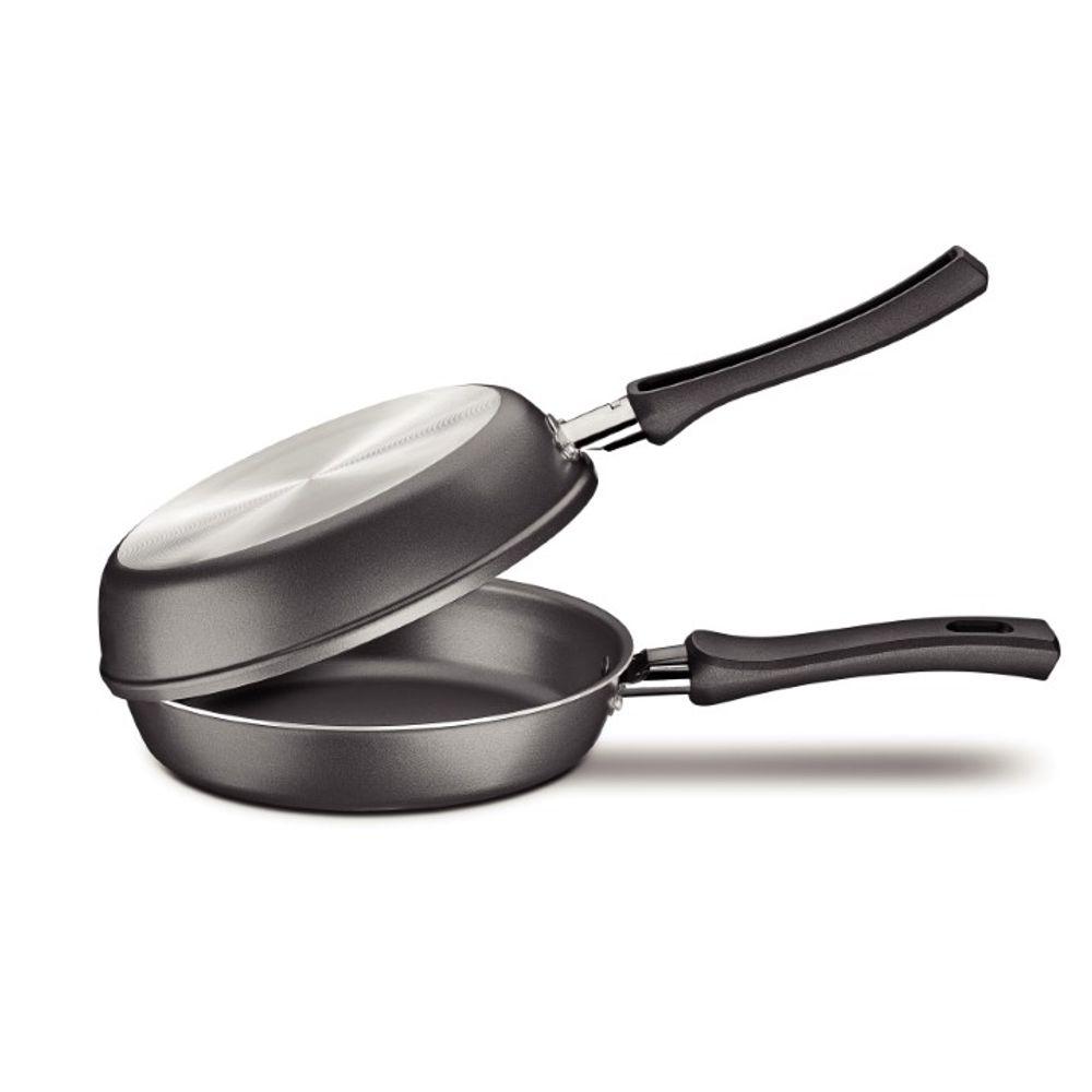 Omeleteira de alumínio Tramontina preta - 1