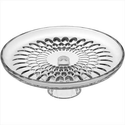 Centro Mesa Vidro Transparente 12x31x31cm GS