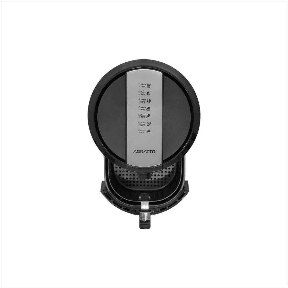 Fritadeira Supremma Preta Mecânica 6,2L 1800W 220V Agratto - 2