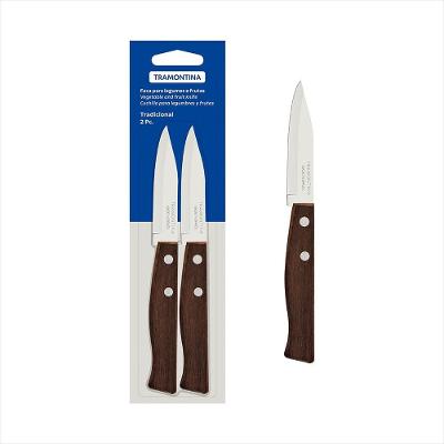 Conjunto Faca Legumes E Frutas Inox 2 Peças Tramontina
