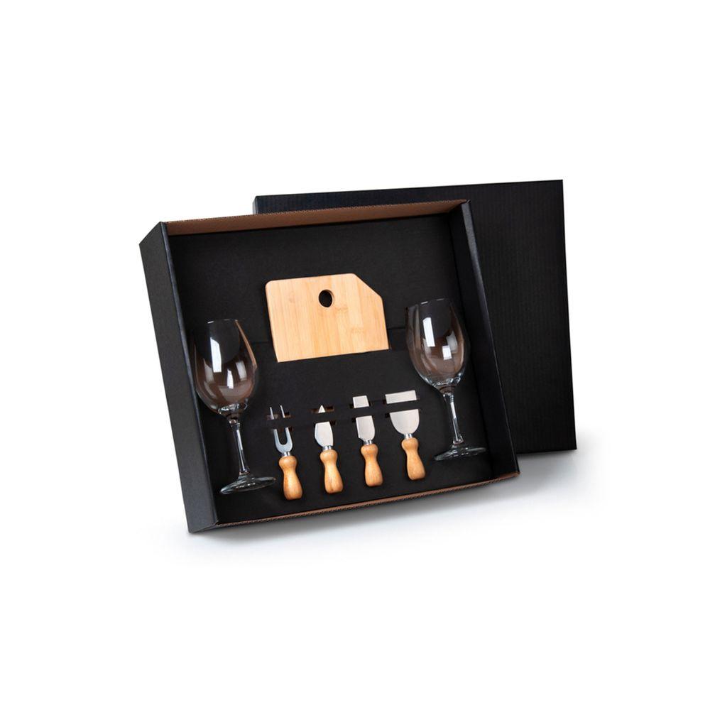 Kit Queijo e Vinho - 7 Peças - 1