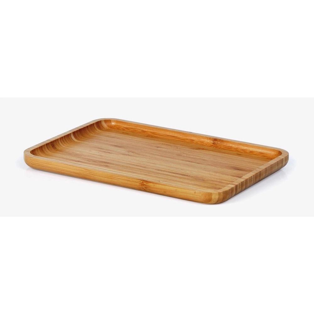 Bandeja Em Bambu Para Servir - 28X20Cm Welf - 2