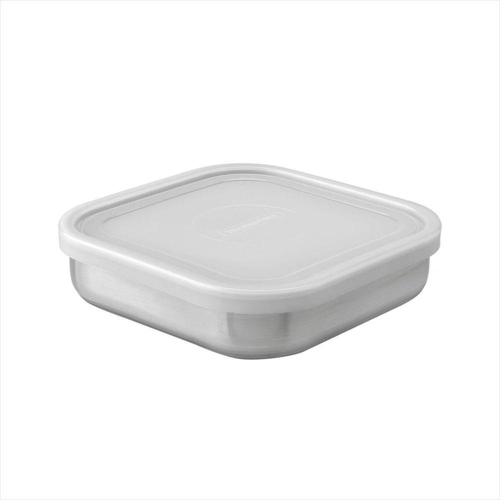 Pote Quadrado com Tampa Freezinox Tramontina - 1