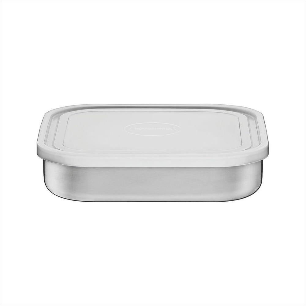 Pote Quadrado com Tampa Freezinox Tramontina - 2