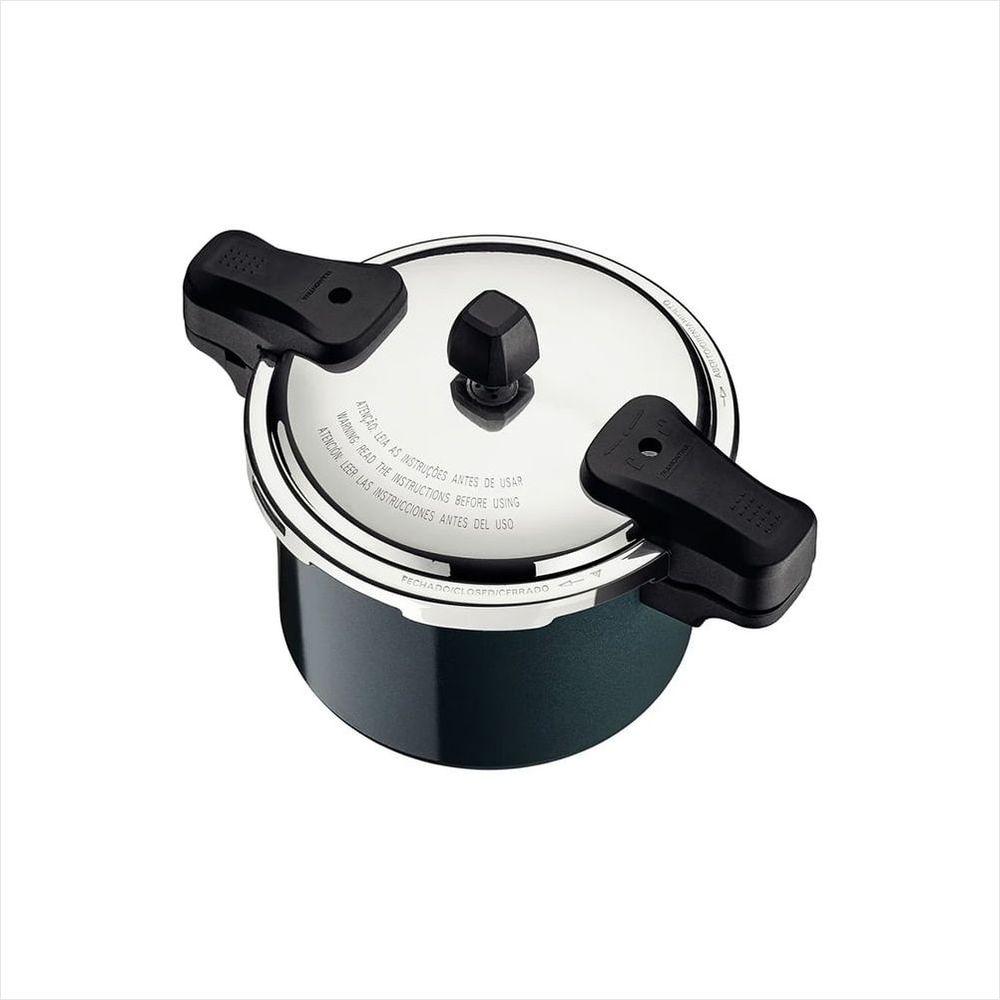 Panela de Pressão 4,5 Litros 20cm Torino Verde Petróleo Tramontina - 2