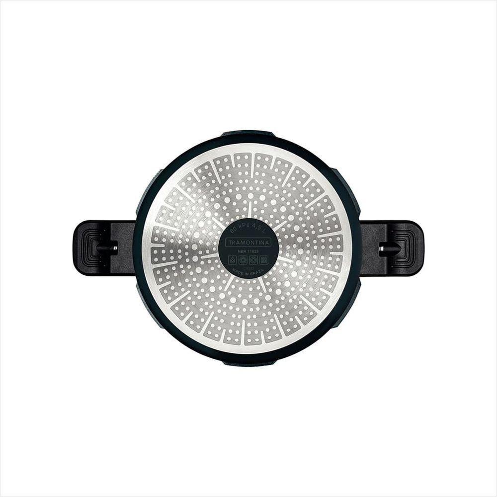 Panela de Pressão 4,5 Litros 20cm Torino Verde Petróleo Tramontina - 4