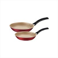 Jogo de Frigideiras Alumínio Turim Vermelho 2 Peças Tramontina - 2