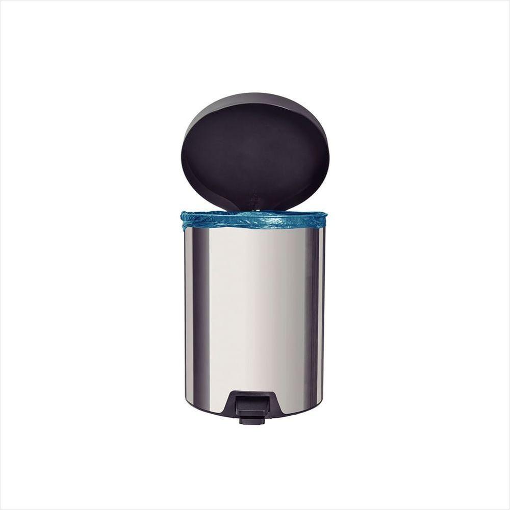 Lixeira Inox Com Pedal New 5L Tramontina - 2