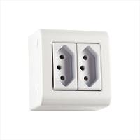 Caixa Com 2 Tomadas 2P+T 10A/250V - 1