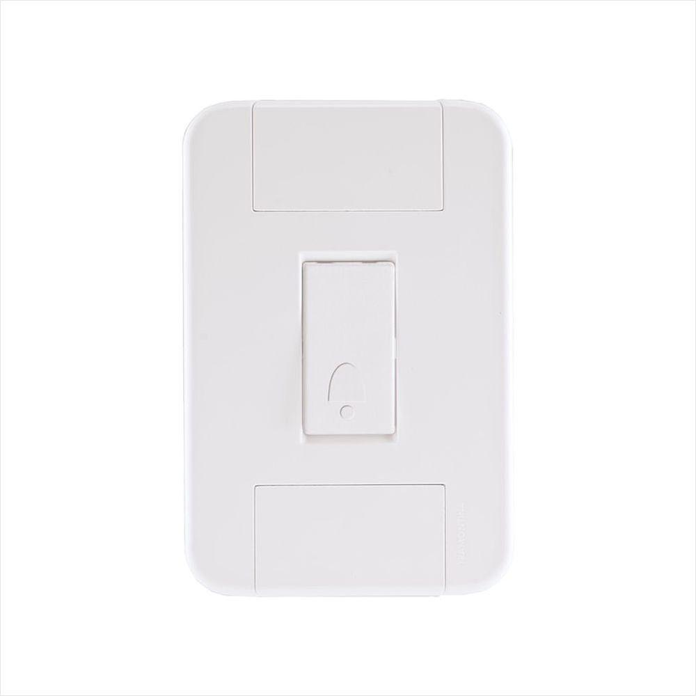 Conjunto 1 Pulsador Campainha 10a 250v 4x2 - Tablet - 1