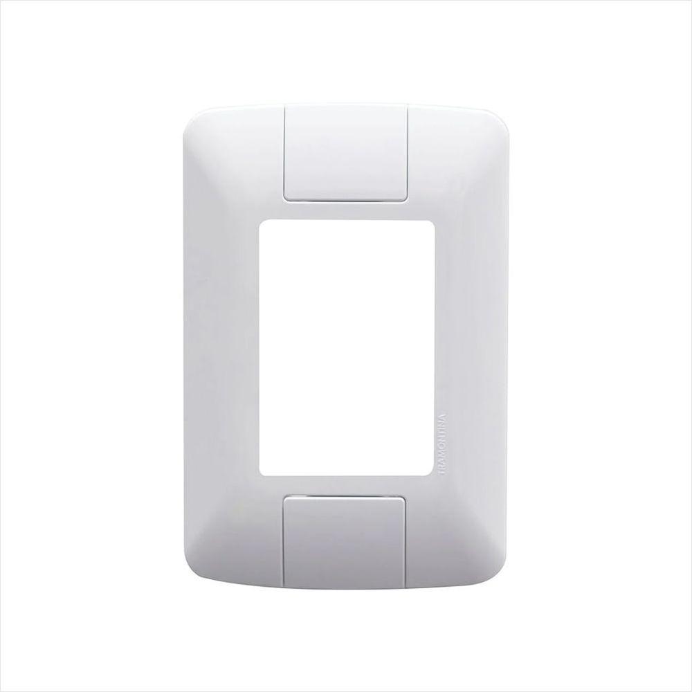 Placa 4X2 3P Juntos Aria Branco - 1