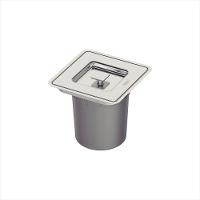 Lixeira Inox de Embutir Clean Square 5L Tramontina - 1