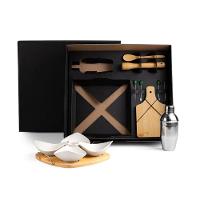 Conjunto Caipirinha Petisqueira Coqueteleira Tábua e Utensílios 14 Peças - 1