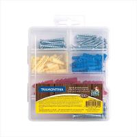 Maleta Parafusos E Buchas 100 Pcs - 1