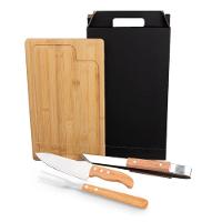 Conjunto Para Churrasco Com Pegador - 4 Peças - 1