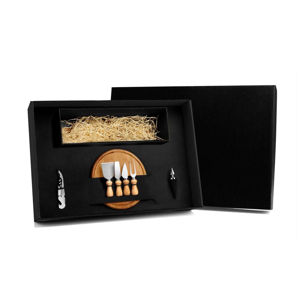 Kit para Queijo e Vinho - 7 Peças - Não Acompanha Garrafa - 1