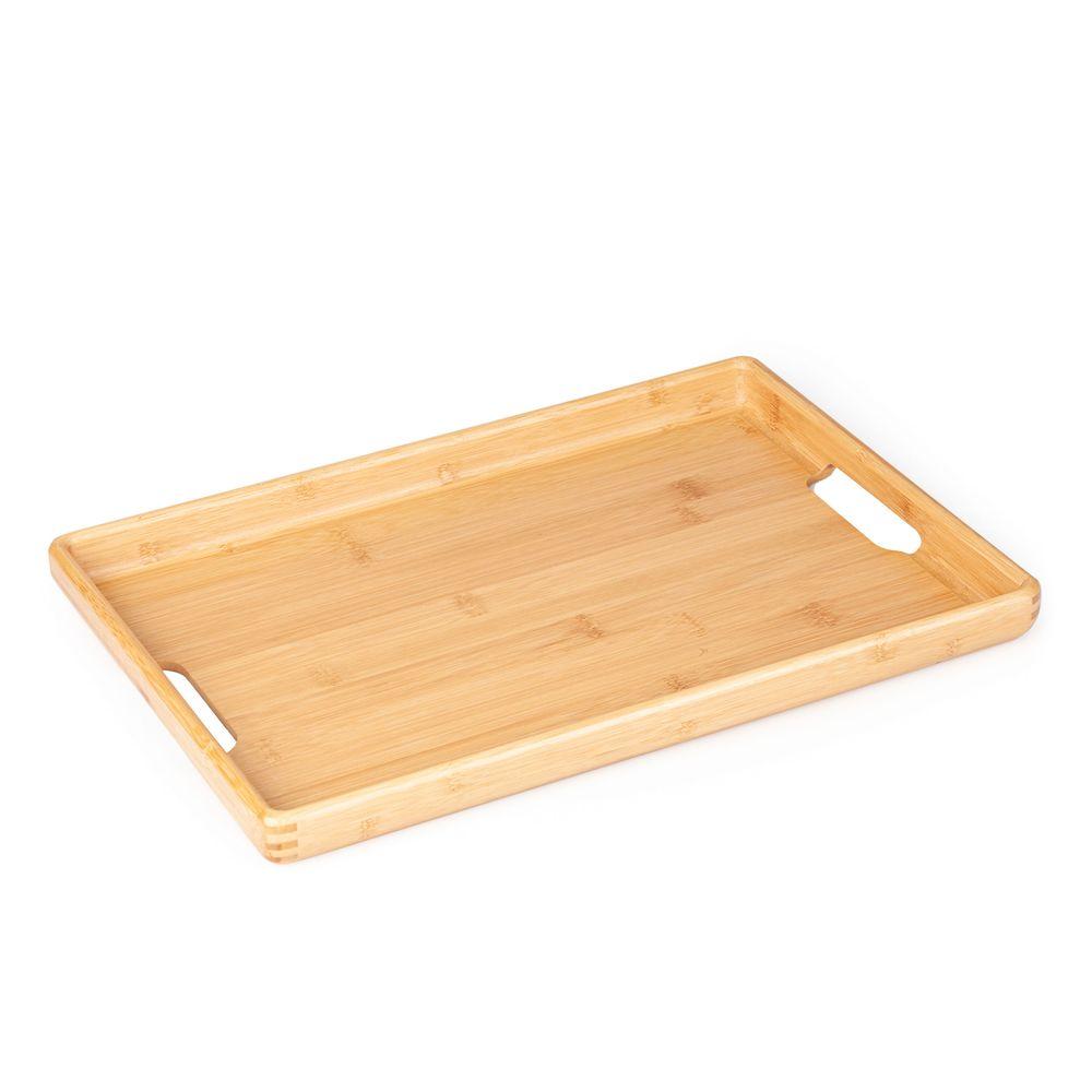 Bandeja Em Bambu Para Servir - 40X28X3Cm Welf - 1