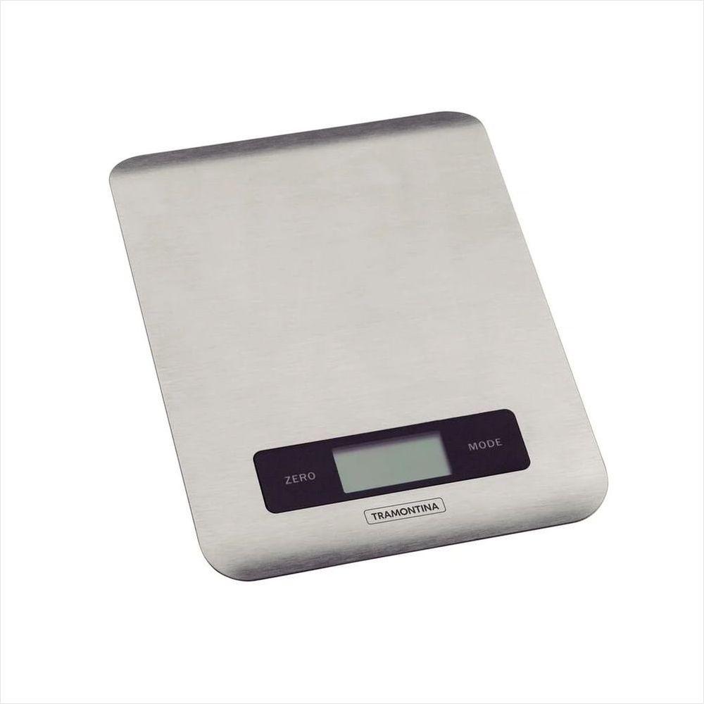 Balança Digital Aço Inox/Polipropileno Tramontina - 1
