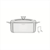 Caçarola Grano Quadrada em Aço Inox Tramontina - 1