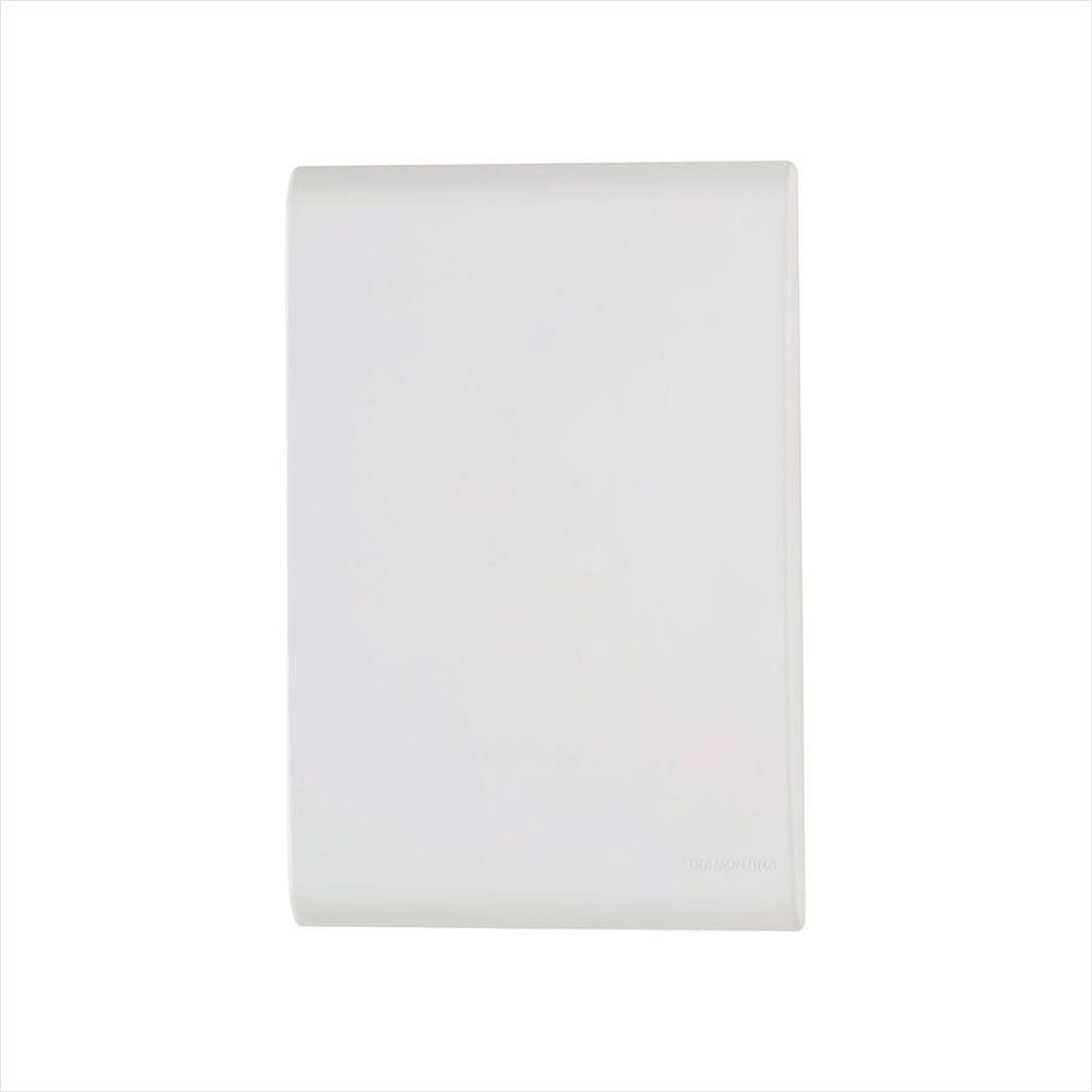 Placa 4X2 Cega Liz Branca - 1