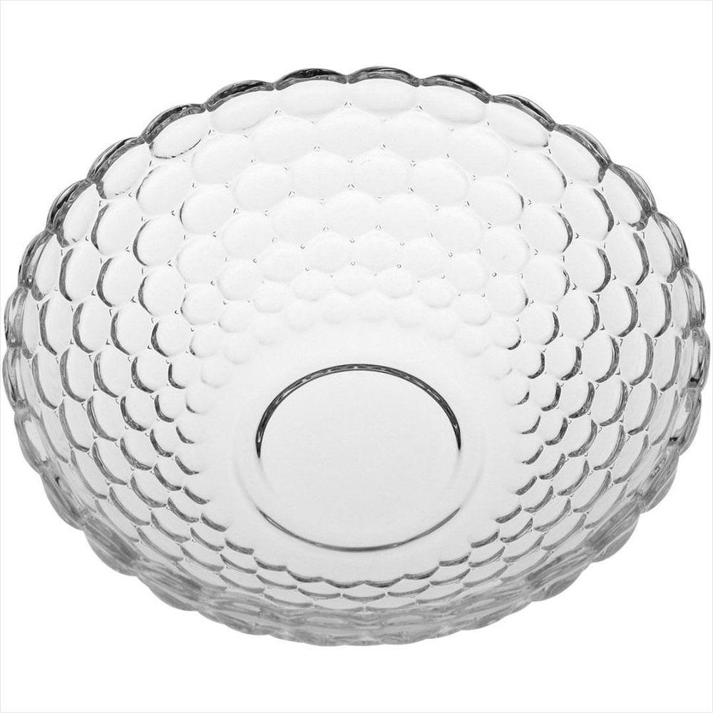 Centro Mesa 7x24x24 cm Cristal Eco Transparente Montreal - GS - 2