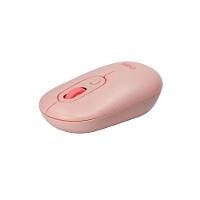 Mouse Optico Retro Wireless E Bluetooth Rosa Ms604 OEX - 6