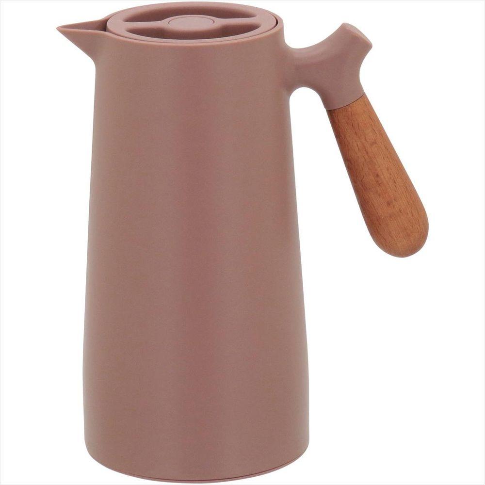 Garrafa Térmica Norden 1L Plástico Rose Ampola Vidro Gs - 1