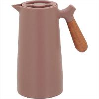 Garrafa Térmica Norden 1L Plástico Rose Ampola Vidro Gs - 1