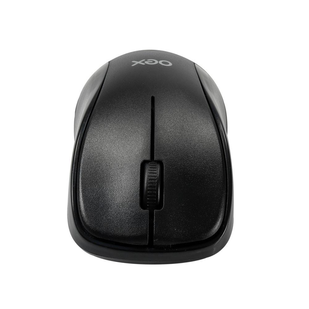 Mouse Optico Standard Preto Sem Fio Ms412 OEX - 1