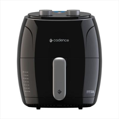 Fritadeira sem Óleo Super Cook Fryer 3,8L Preta 220V Cadence