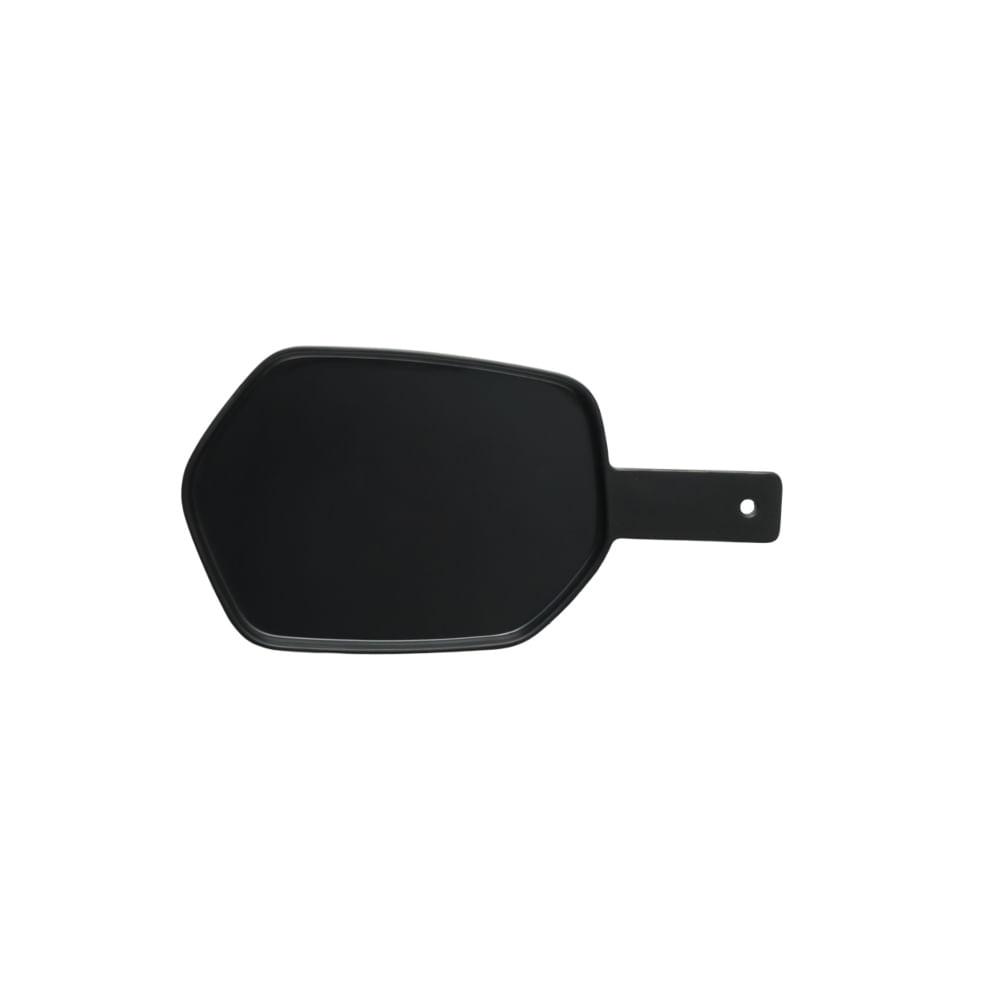 Mini Frigideira para Servir de Melamina Preta 29X15 cm - 2